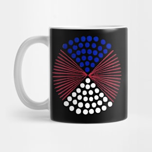 Fireworks No. 102 RWB Mug